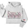 8-4-5.webp This Mama Wears Her Heart On Her Sleeve Hoodie – Personalized Mom Hoodie with Kids’ Names, Mother's Day Gift