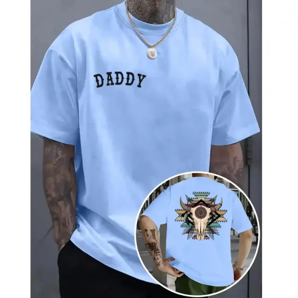 9-1-2.webp Cow Skull Shirt – Western Aztec Bull Skull Tee – Boho Rodeo T-Shirt – Southern Country Style – Perfect Western Gift for Cowboys & Rodeo Fans