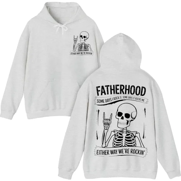 Some Day I Rock It Skeleton Hoodie – A Must-Have Father’s Day Gift For Dads Who Know Fatherhood Isn’t Always Easy, But Always Worth It