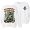 9-2-4.webp Surviving Fatherhood One Beer at a Time Sweatshirt, Funny Father's Day Shirt, Happy Father’s Day Gift, Model Sweater