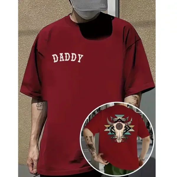 9-3-2-1.webp Cow Skull Shirt – Western Aztec Bull Skull Tee – Boho Rodeo T-Shirt – Southern Country Style – Perfect Western Gift for Cowboys & Rodeo Fans