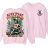 9-3-3.webp Surviving Fatherhood One Beer at a Time Sweatshirt, Funny Father's Day Shirt, Happy Father’s Day Gift, Model Sweater