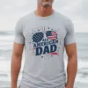 All American Dad Shirt, Dad T-Shirt, Fourth of July Tee, 4th Of July T-Shirt, Father's Day Shirt, Patriot Dad Shirt, American Dad Shirt