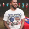 American-Dad-shirt-1.webp American Dad Tee, Father's Day Gift, 4th Of July Matching Shirt, American T-Shirt, Men 4th of July Shirt, Checkered Dad
