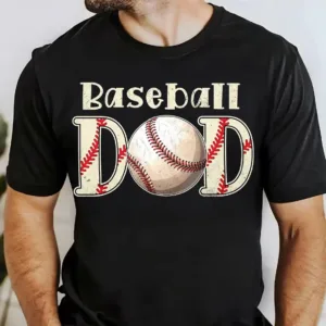 Baseball-Dad-1.webp Funny Baseball Dad Shirt ? Father's Day Gift for Baseball Lovers