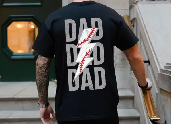 Baseball-Dad-6.webp Dad Baseball Shirt ? Game Day Tee for Fathers Who Love Baseball