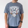 Baseball Dad Graphic Tee, Father's Day T-Shirt, The Best Father's Day Gift