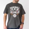 Baseball Dad Graphic Tee, Father's Day T-Shirt, The Best Father's Day Gift