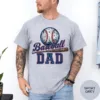 Baseball-Dad-Shirt-8.webp Baseball Dad Shirt ? Funny Baseball Father T-Shirt ? Sports Dad Gift for Father's Day or Game Day