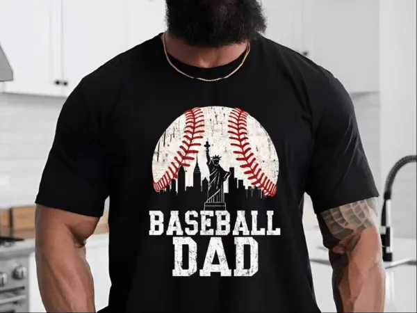 Baseball Dad T-Shirt ? Perfect Father's Day Gift for Sports Loving Dads