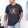 Dad Baseball Shirt ? Funny Sports Dad Tee with Glove, Bat & Ball ? Game Day Outfit