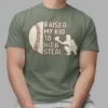 Baseball Parent Shirt ? Raised My Kid to Hit & Steal ? Great Gift for Baseball Dad or Mom