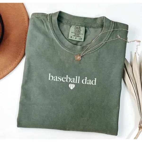 Dad Baseball Graphic Tee ? Cool Baseball-Inspired Gift for Sporty Dads