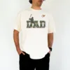 Cool Baseball Dad Shirt ? Unique Field Design and Batting Player ? Father?s Day or Birthday Gift