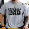 Baseball Dad Silhouette Shirt ? Perfect Game Day Outfit for Proud Dads