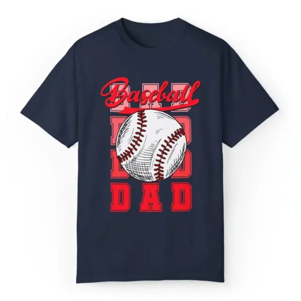 Vintage Baseball Dad Shirt ? Father's Day Baseball Game Tee