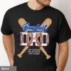 Cool Baseball Dad Tee ? Great Father's Day Gift for Baseball Lovers