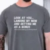 Bonus Dad Fathers Day Shirt, Step Dad Gift for Fathers Day, Bonus Dad Gift from Bonus Daughter