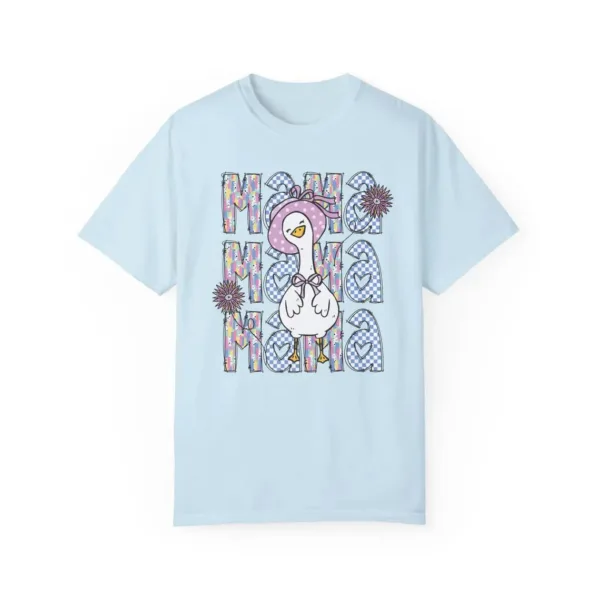 Brushstroke Mama Goose Shirt, Trendy Floral Mama Goose T-Shirt, Retro Checkered Mama Tee T-Shirt ? The Best Mother 's Day Gift