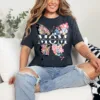 Personalized Butterfly Mom Shirt, Floral Mama Tee, Mothers Day T-shirt, Mama Shirt