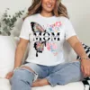 Personalized Butterfly Mom Shirt, Floral Mama Tee, Mothers Day T-shirt, Mama Shirt