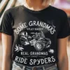 Can-Am Spyder Lover Real Grandmas Ride Spyders Custom T-Shirt Gift For Wife Her Grandma