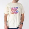 Cartoon Rad Dad Graphic Print T-Shirt, The Best Father's Day Gift