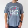 Promoted to Daddy Again Est. 2025 Print Tee T-Shirt, The Best Father's Day Gift