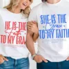 Christian-Couple-T-shirt-1.webp Christian Couple T-shirt, Matching T-shirts for Him & Her, Cozy Couples Apparel, Gift for Christian Partners, Gospel Shirt