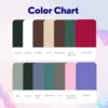 Color-Chart-2.png Personalize Est Grandma T-Shirt, Promoted To Grandma, Mothers Day Gift For Grandma, Granny Shirt, Gigi Mimi Shirt, Nana Shirt