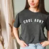 Aunt T-Shirt, Cute Auntie Shirts, New Aunt Gift, Pregnancy Announcement, Gift for Aunt, Pregnancy Reveal to Aunt Cool Aunt Club