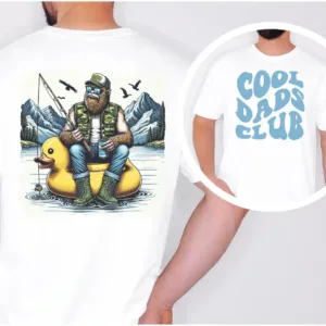 Cool Dads Club T-Shirt - Fisher and Duck T-Shirt - Unisex, Gift for All