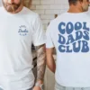 Cool Dads Club Tshirt, Funny Dad Crewneck, Dad Birthday Gift, Fathers Day Gift T-Shirt, The Best Father's Day Gift