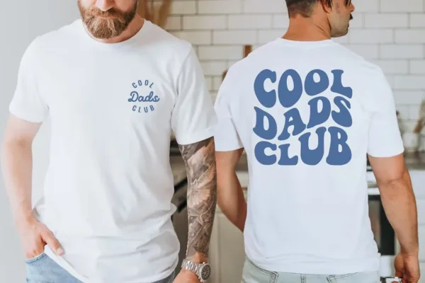 Cool Dads Club Tshirt, Funny Dad Crewneck, Dad Birthday Gift, Fathers Day Gift T-Shirt, The Best Father's Day Gift