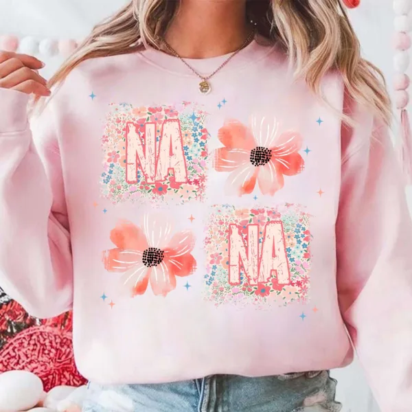 The Cutest Coquette Gift for Mama, Nana or Gigi ? Floral Bow Shirt