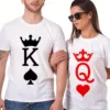 Couple-Front-Print-T-shirt-2.webp Couple Front Print T-shirt Graphic Tee Summer Casual Tee Streetwear Top For Boyfriend Girlfriend, The Best Family Holiday Gift