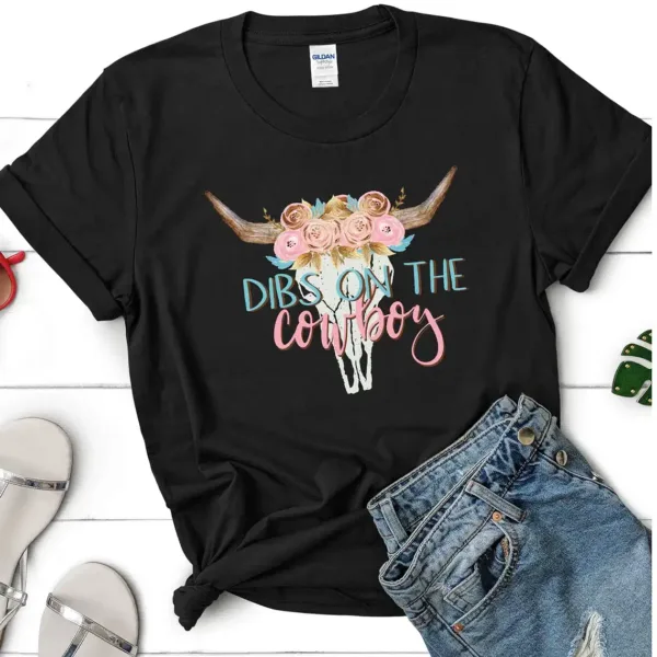 Cowboy Shirts, Couples T-Shirt, His and Hers, Matching Shirts, Couple Shirt, Matching T shirts for Couples, Wedding Gift, Engagement Shirts