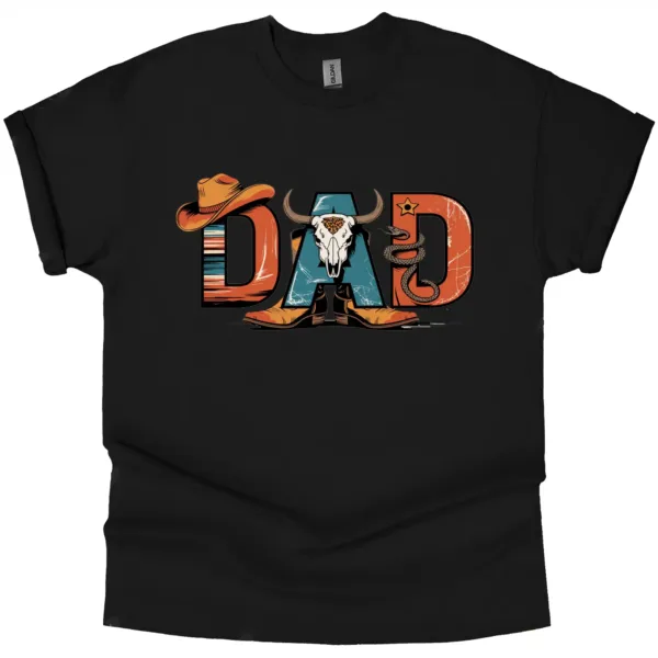 Cowboy Dad Shirt, Western Dad, Cowboy Dad, Father?s Day Gift, Rustic Dad T-Shirt, Western Gift