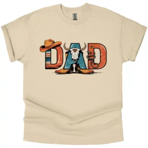 Cowboy Dad Shirt, Western Dad, Cowboy Dad, Father?s Day Gift, Rustic Dad T-Shirt, Western Gift
