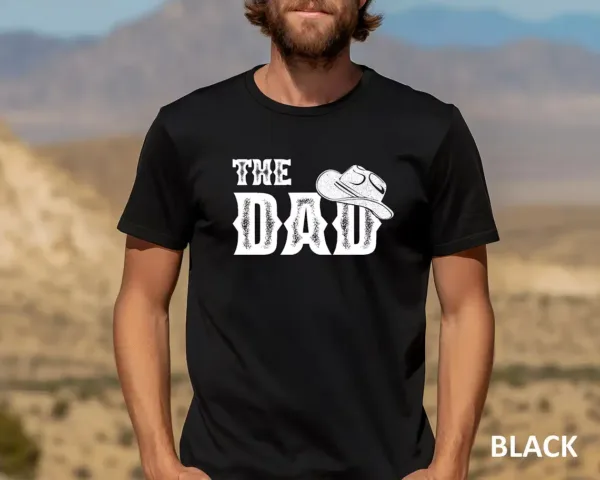 Cowboy-Dad-Shirt-Western-Dad-Shirt-1.webp Cowboy Dad Shirt, Western Dad, The Dad Cowboy T-Shirt, Cowboy Gift Shirt, Country Dad T-Shirt