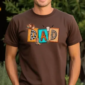 Southern Dad Shirt ? Rodeo Cowboy Aesthetic for Country Fathers