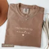 Auntie Shirt Comfort Colors, Pregnancy Announcement Gift, New Auntie Shirt, Tia, New Aunt Gift, Promoted to Auntie Shirt