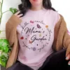 Custom Birth Month Flower Mom, Mama's Garden, Floral Mama T-Shirt, The Best Idea for Mother's Day Gift