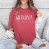 Custom-Grandma-T-shirt-4.webp Custom Grandma Shirt, Personalized Gifts for Grandma, Grandma Shirt With Grandkids Name, Flower Grandma Shirt, Grandma Gift