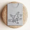 Custom-Grandpa-and-Kids-Hands-With-Names-Shirt-1.webp Custom Grandpa and Kids Hand With Names T-Shirt, Funny Granddad Shirt, Gift for Grandpa, Father's Day Gift, Grandpa Gift, Grandfather to Be Gift