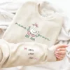 Custom Mama Goose Sweat, Personalized Est Goose Mama and Name Kids on Sleeve, Mother's Day, Birthday Gift for Mama