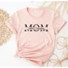 Custom Mama Shirt, Mom Shirt with Names, Personalized Mama T-shirt, Custom Mama Shirt, Mother's Day Shirt