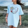 Custom Grandma and Mom, Personalized Mom Heart Shirt, Shirt with Kids Names, The Best Mothers Day Gift