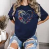Custom Grandma and Mom, Personalized Mom Heart Shirt, Shirt with Kids Names, The Best Mothers Day Gift