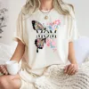 Custom Mom Shirt, Flower Lover Mama Shirt, Personalized Nature Lover Mom Tee, Mothers Day Gift, Butterfly T-Shirt Gift